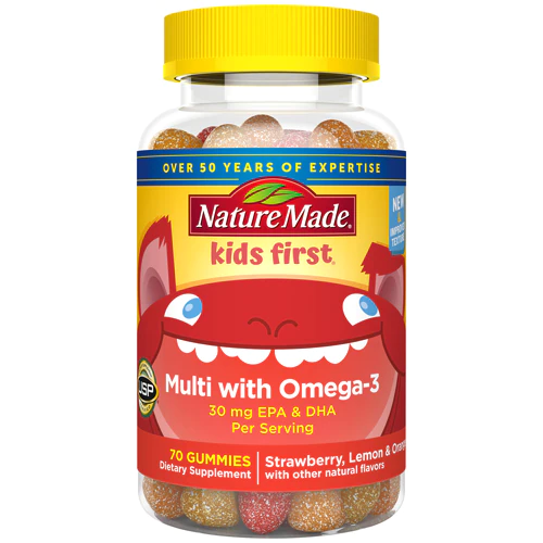 Nature Made Kids First® Multivitamin + Omega-3 Gummies Discounts and Cashback