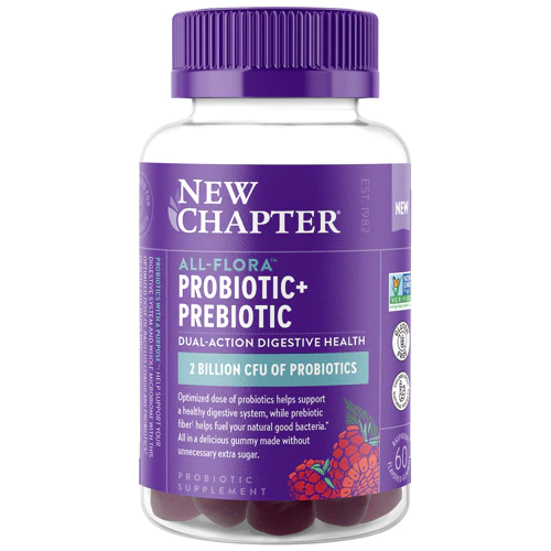 New Chapter All-Flora™ Probiotic + Prebiotic Gummies Discounts and Cashback