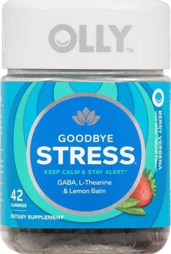Olly Goodbye Stress Berry Verbena - 42 Gummies Discounts and Cashback