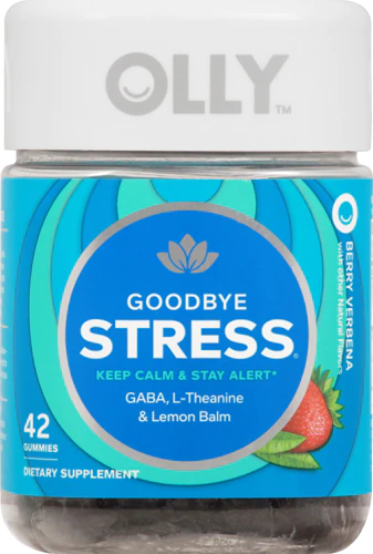 Olly Goodbye Stress Berry Verbena - 42 Gummies