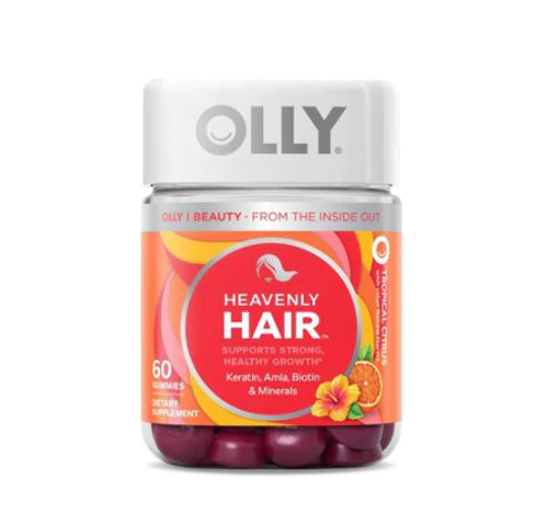Olly Heavenly Hair Tropical Citrus - 60 Gummies Discounts and Cashback