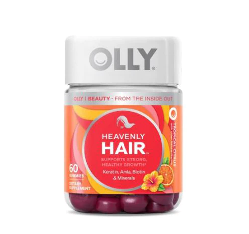 Olly Heavenly Hair Tropical Citrus - 60 Gummies