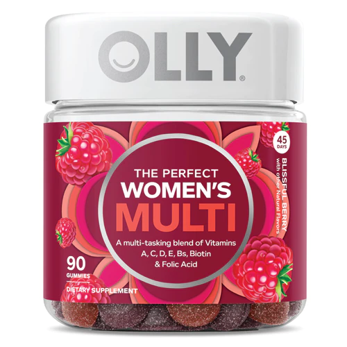 Olly The Perfect Women's Multi Blissful Berry - 90 Gummies Discounts and Cashback