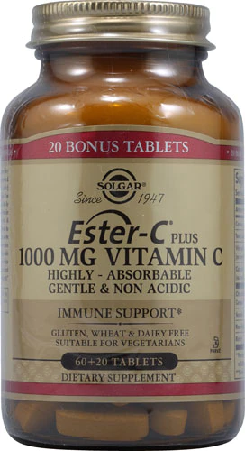Solgar Ester-C® Plus Vitamin C -- 1000 mg - 60 Tablets Discounts and Cashback