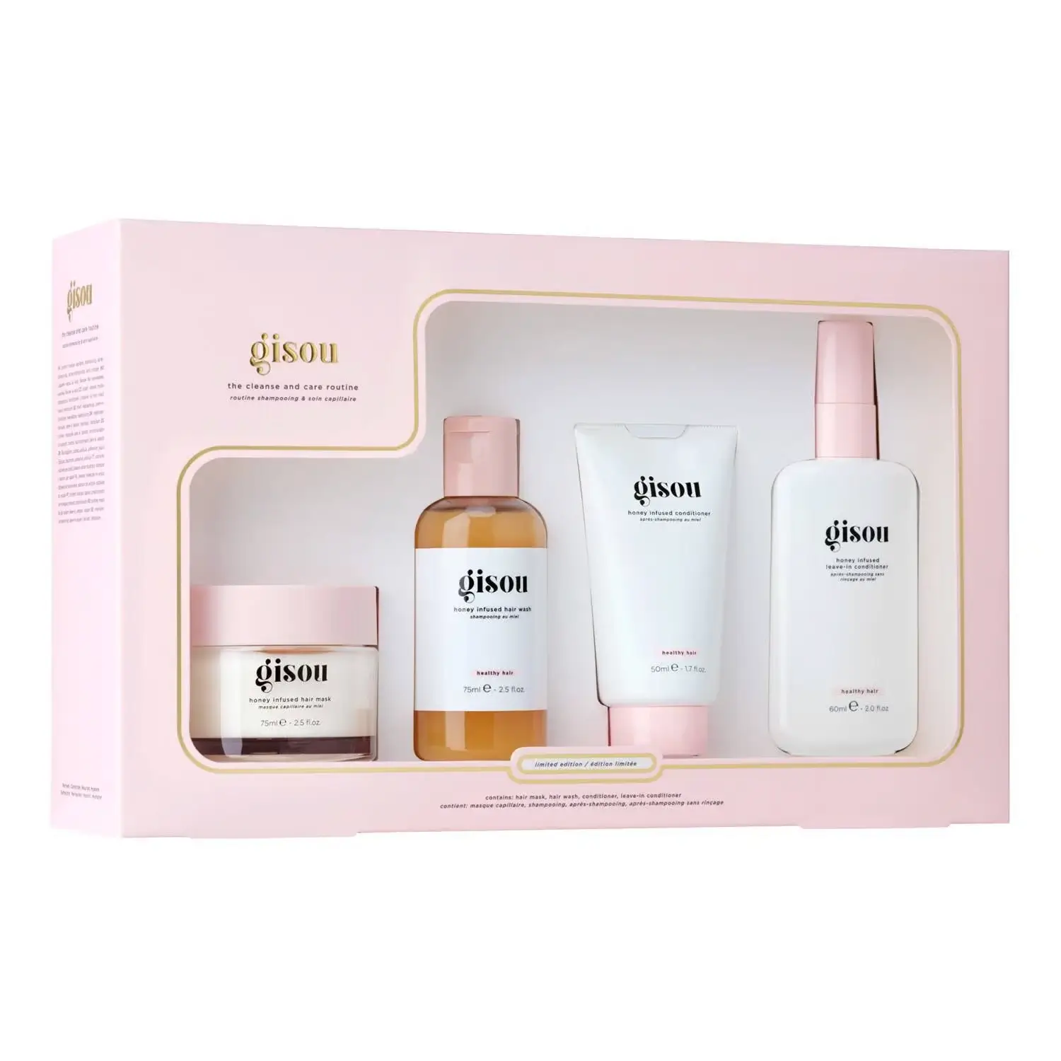 Gisou Hydrating Cleanse & Care Set – Hair Care Set Discounts and Cashback