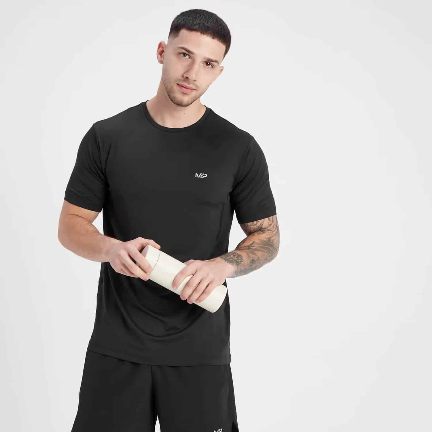 MP Men's Velocity Short Sleeve T-Shirt - Black Discounts and Cashback