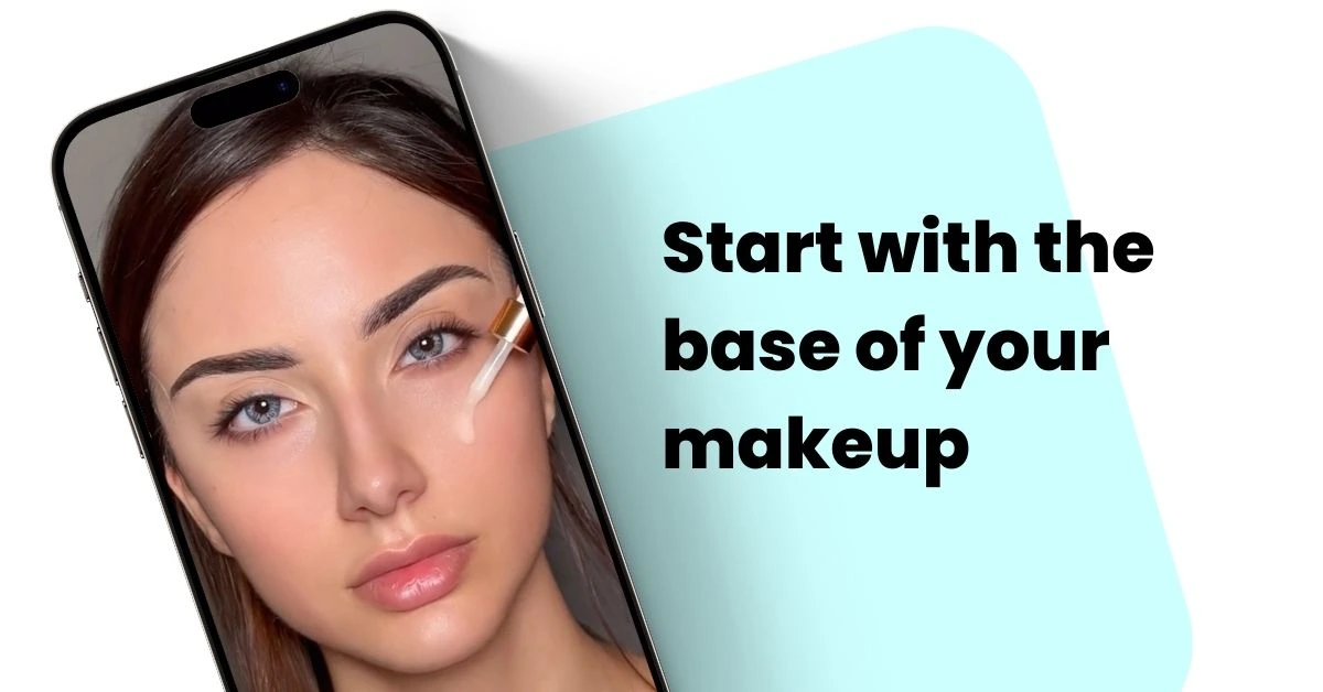 Start with the base of your makeup - Monetha