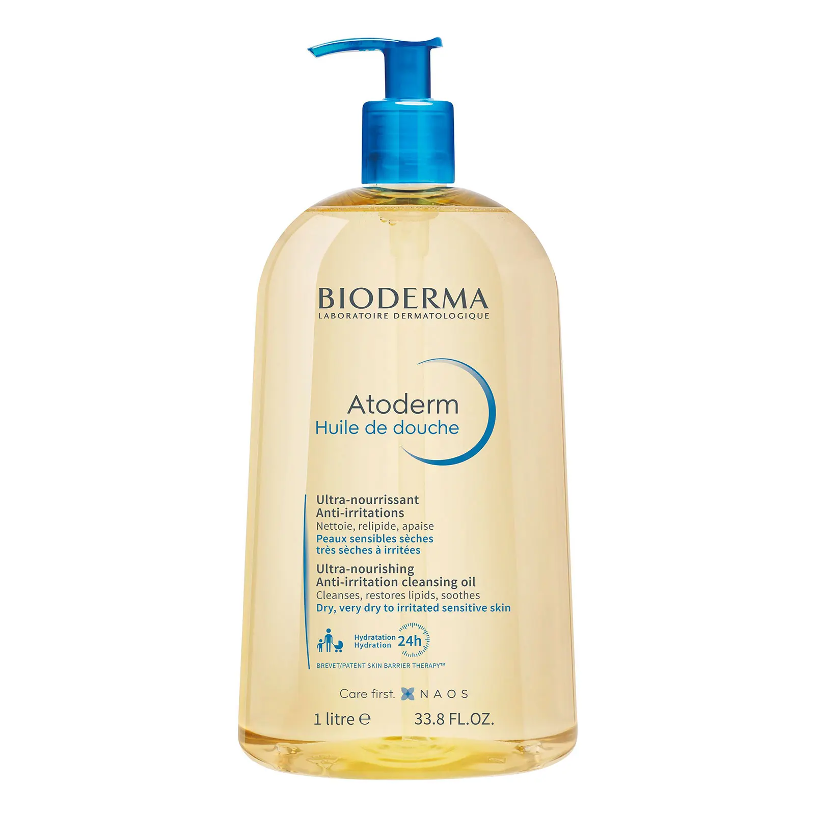 BIODERMA Atoderm Normal To Very Dry Skin Face and Body Cleanser 1000ml Discounts and Cashback
