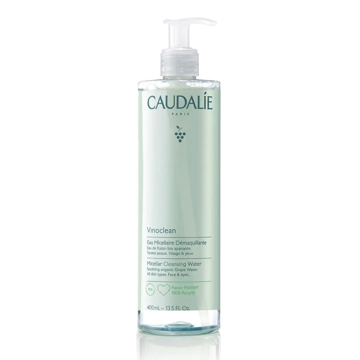 Caudalie Vinoclean Supersize Micellar Cleansing Water 400ml Discounts and Cashback