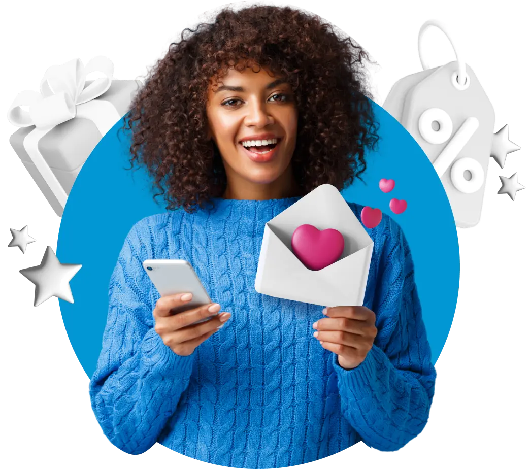 newsletter woman subscribed - Monetha