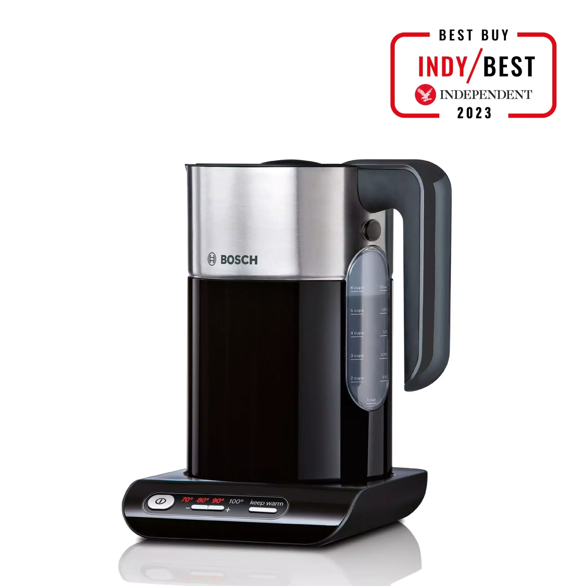 Bosch TWK8633GB 1.5L 3kWh Kettle - Black Discounts and Cashback