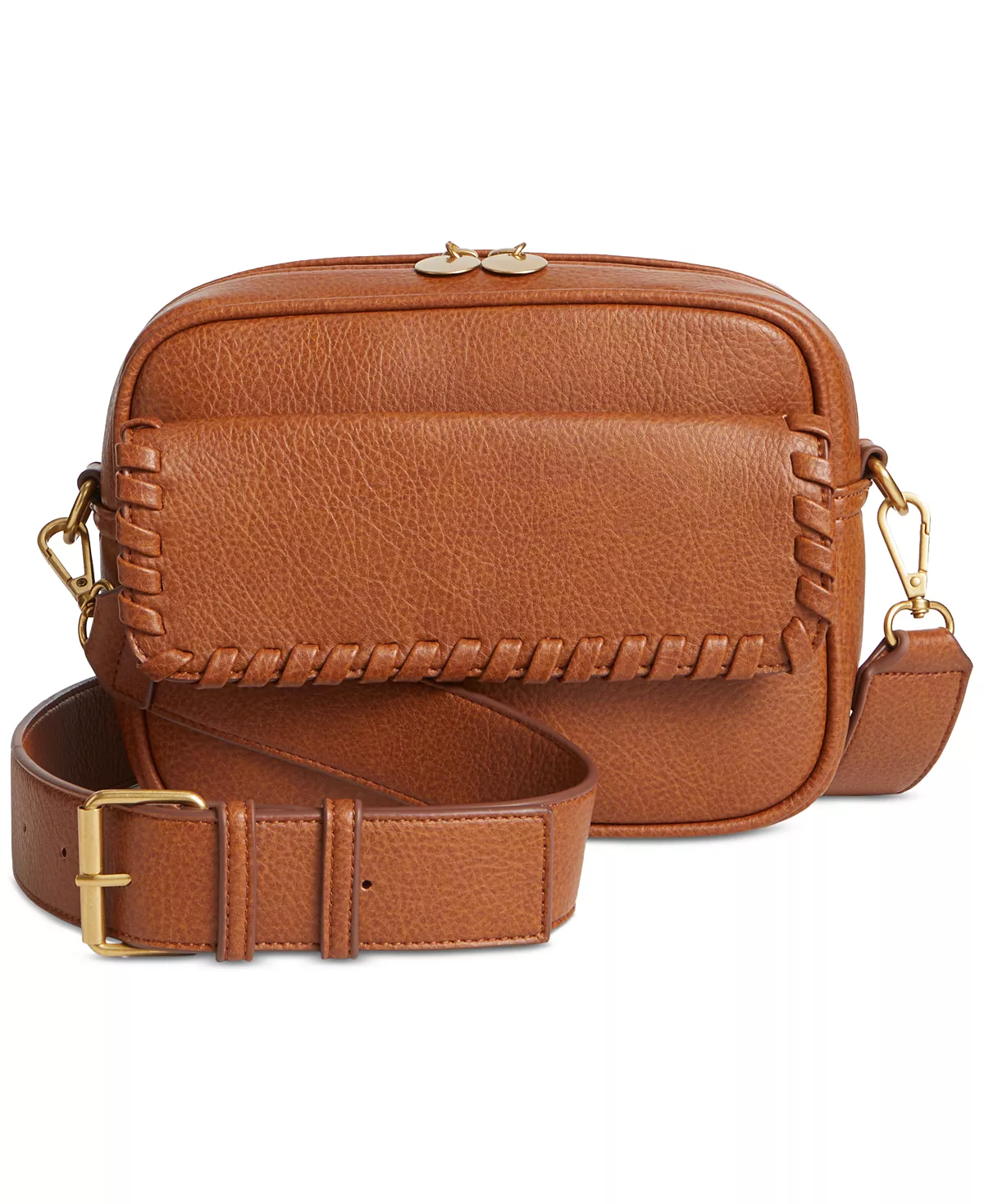 Style & Co Whip-Stitch Camera Crossbody, Created for Macy's Discounts and Cashback