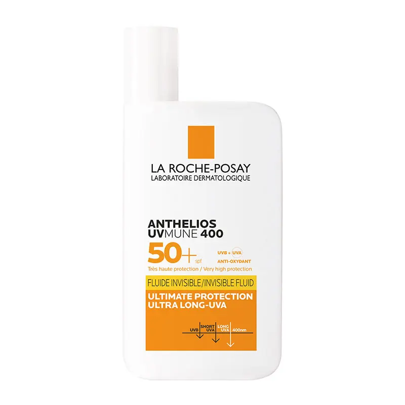 La Roche-Posay Anthelios UVMune 400 Invisible Fluid SPF50+ Sun Cream 50ml Discounts and Cashback