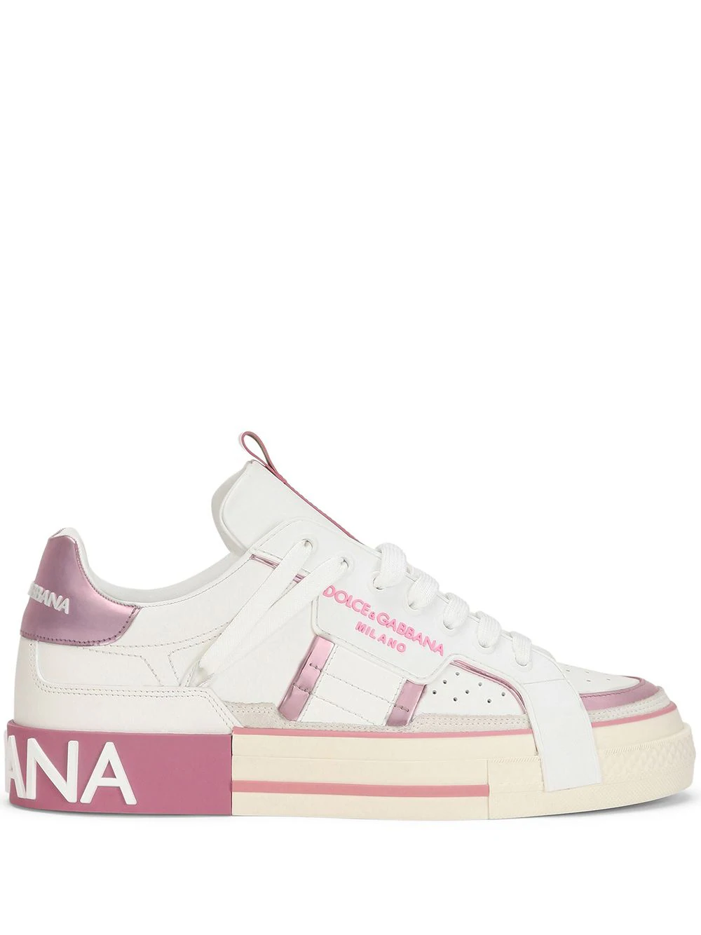 dolce and gabbana logo low top sneakers